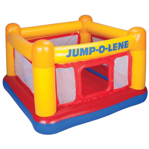 Intex - Playhouse Jump-O-Lene Inflatable Bouncer (68 inches) - 48260 - Toddler Toys