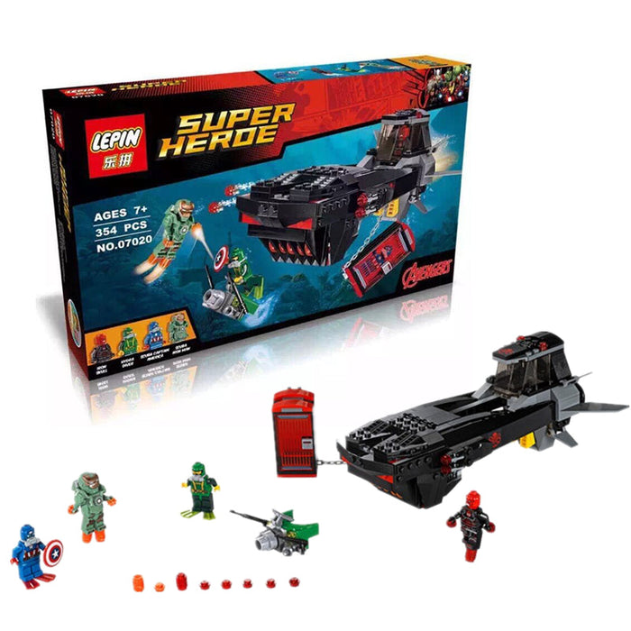 Super Hero Avengers - Submarine - Lego - 7119 - Games