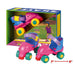 Girls Rainbow Roller Skates (Adjustable) - Puzzle