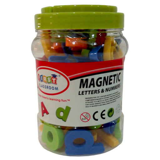 Magnetic Alphabet Jar - 78 Pcs - Toys