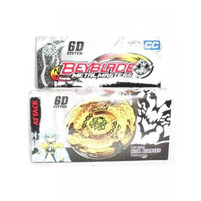 Beyblade Metal Masters Toy - Hell Kerbecs - Yellow