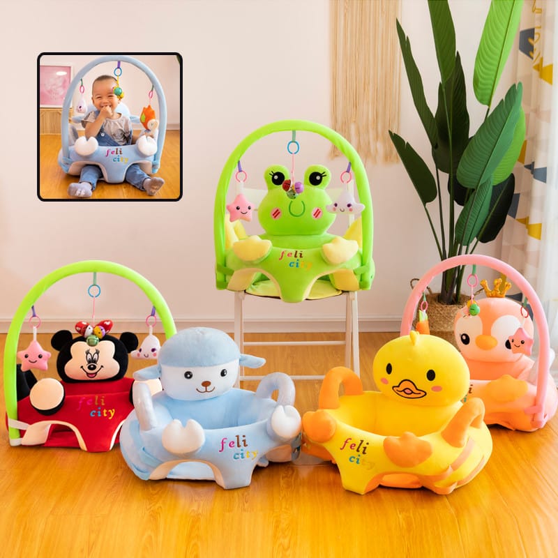 BABY ANIMALS PLAY-GYM FLOOR SEATS TOY BAR OVER - ReVogue