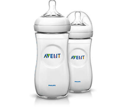 Natural II PP 330ml Feeding Bottle PK2 - PHILIPS AVENT BOTTLES