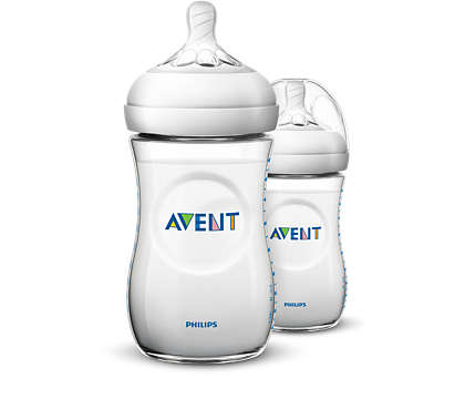 Natural II PP 260ml Feeding Bottle PK2 - PHILIPS AVENT BOTTLES