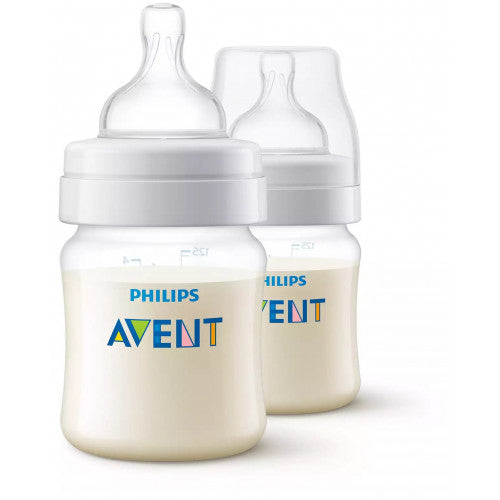 Anti-Colic PP Bottle 125ml Pk2 - ReVogue