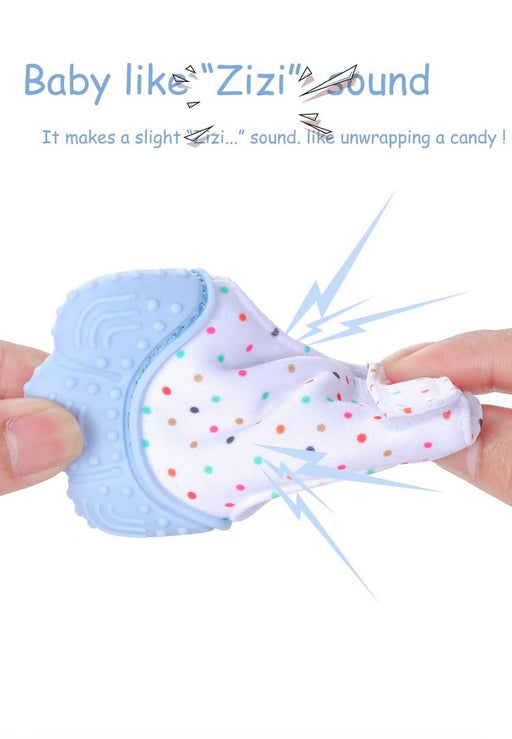 Baby Teething Mitten - Blue - ReVogue