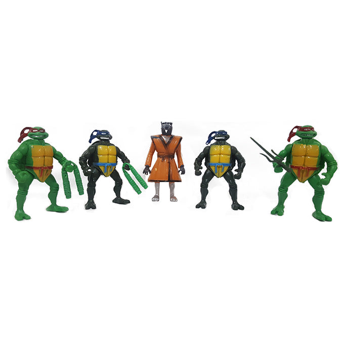 Teenage Mutant Ninja Turtles TMNT - 5 Action Figures Set - Action Figures